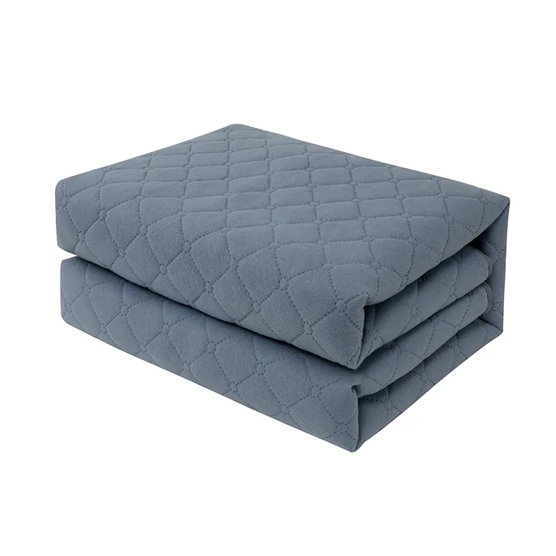 Blue Polyester Electric Under Blanket