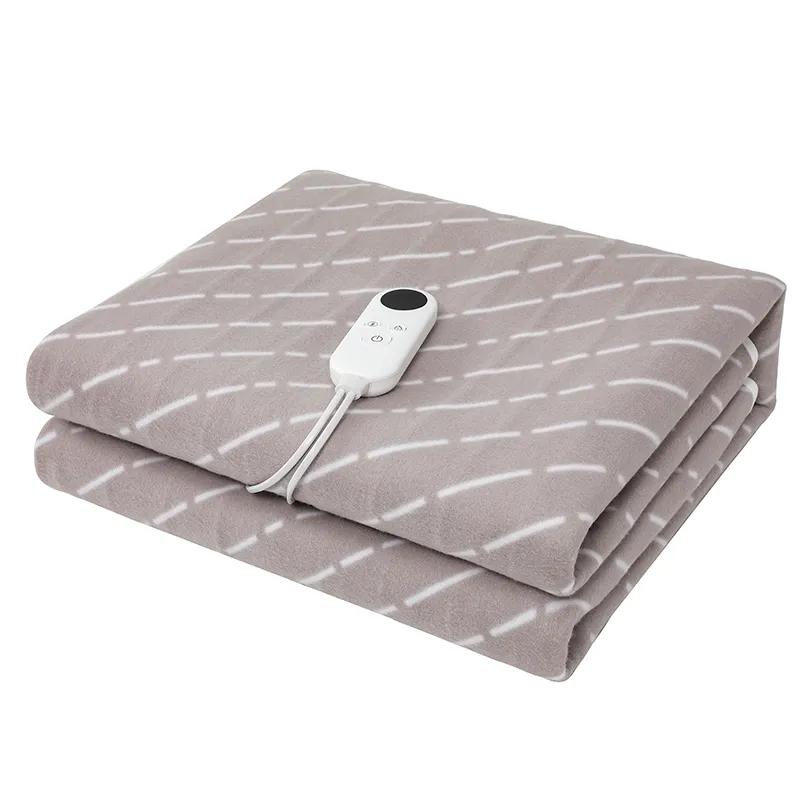 Brown Polyester Electric Under Blanket