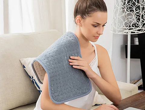 Coussin chauffant en flanelle